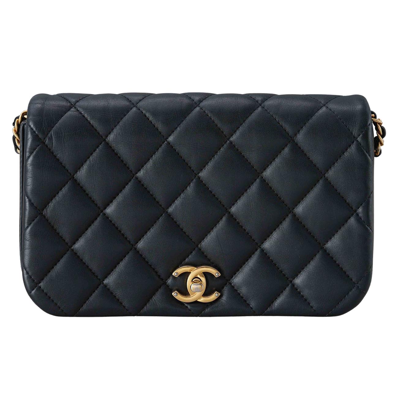 CHANEL(USED)샤넬 AS2006 램스킨 시즌 체인 숄더백
